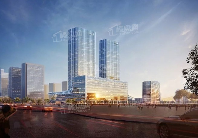 绿城潮鸣东方效果图