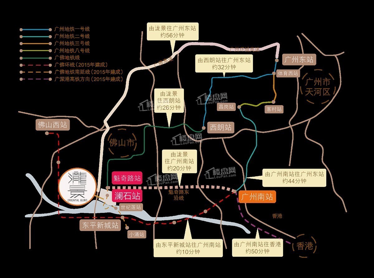 合景新鸿基泷景位置图