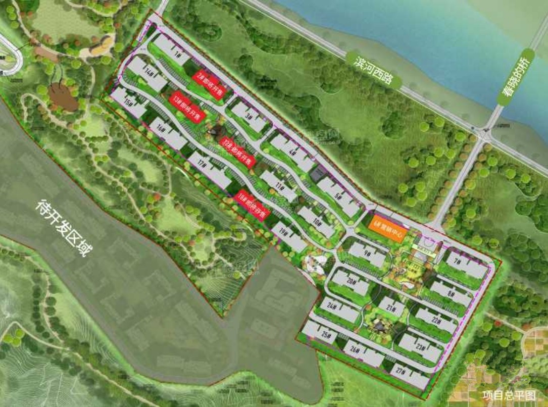 白鹿春晓效果图