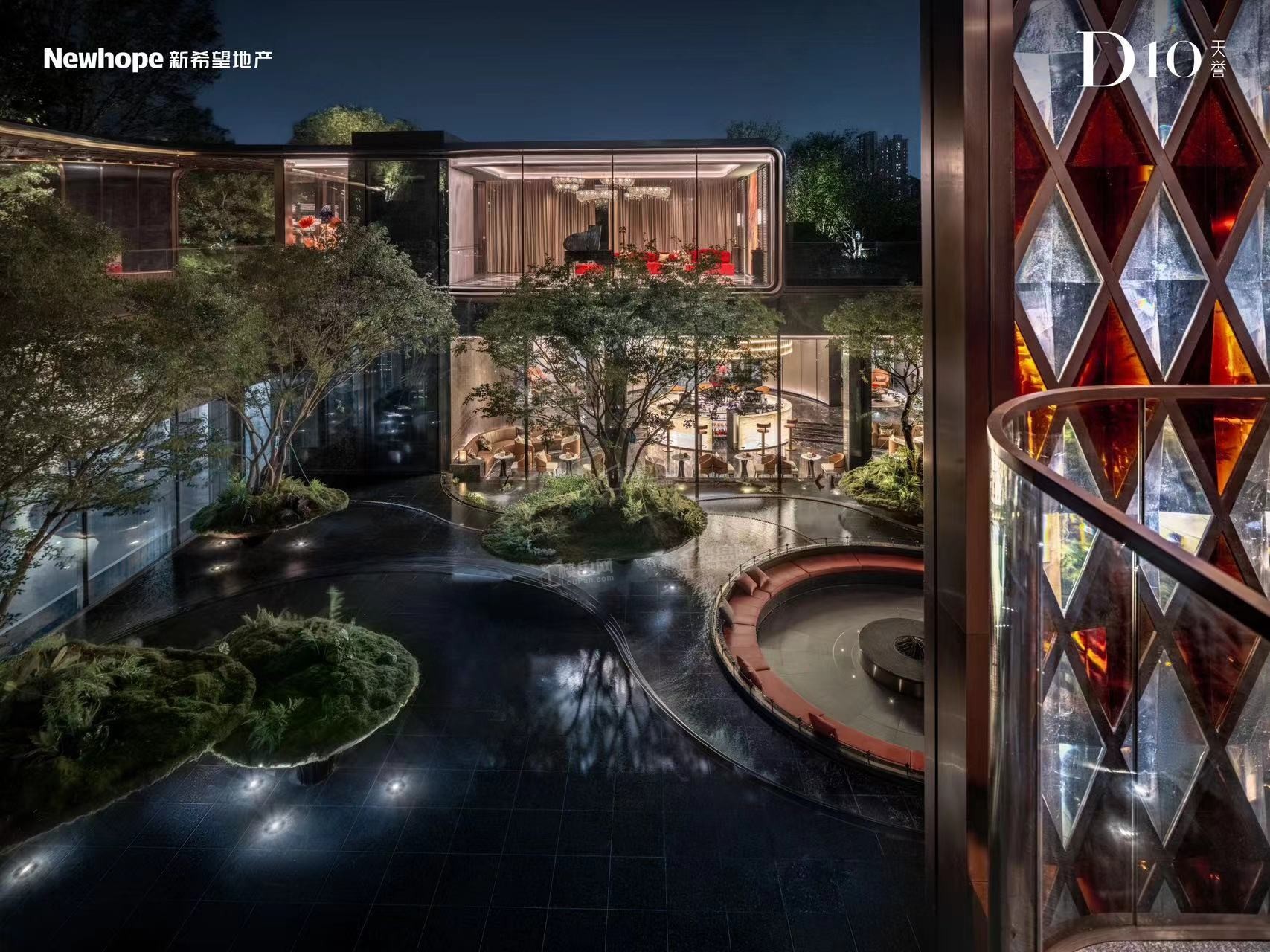 新希望D10天誉实景图