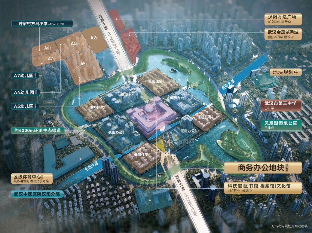 方岛金茂晓棠效果图