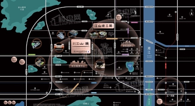 招商蛇口江山境三期位置图