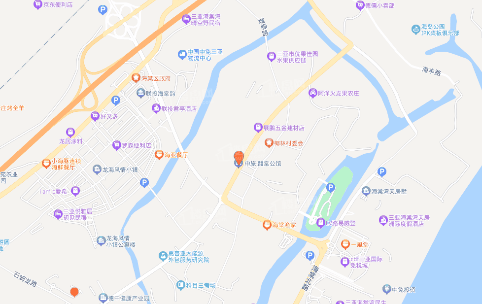 中旅馥棠公馆位置图