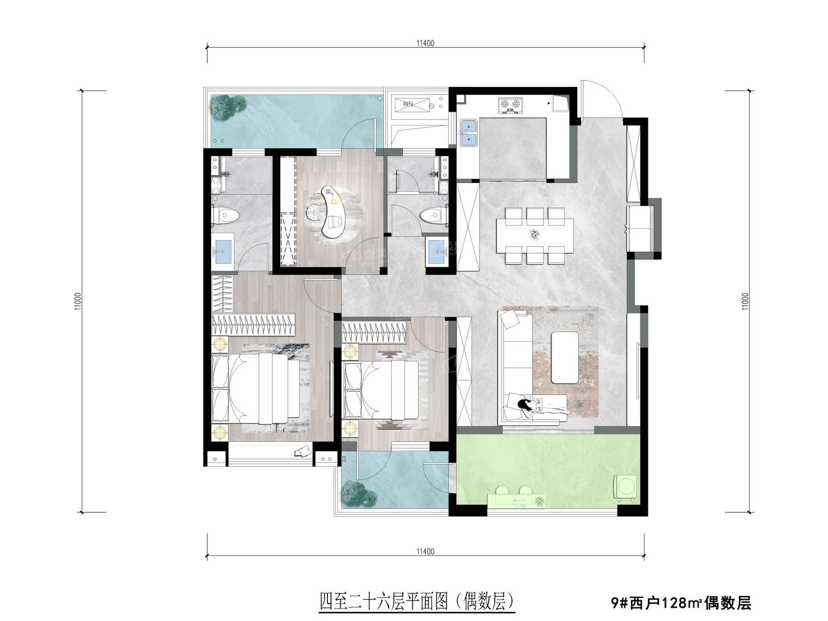 轨交绿城江语云庭