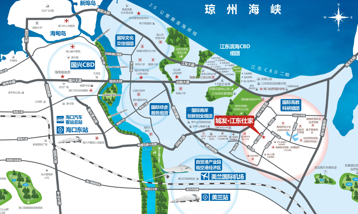 城发江东仕家位置图