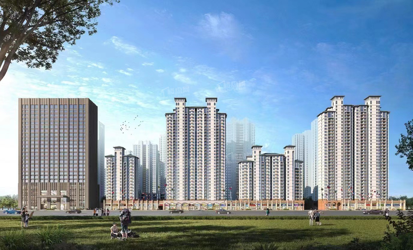 银河路一号效果图