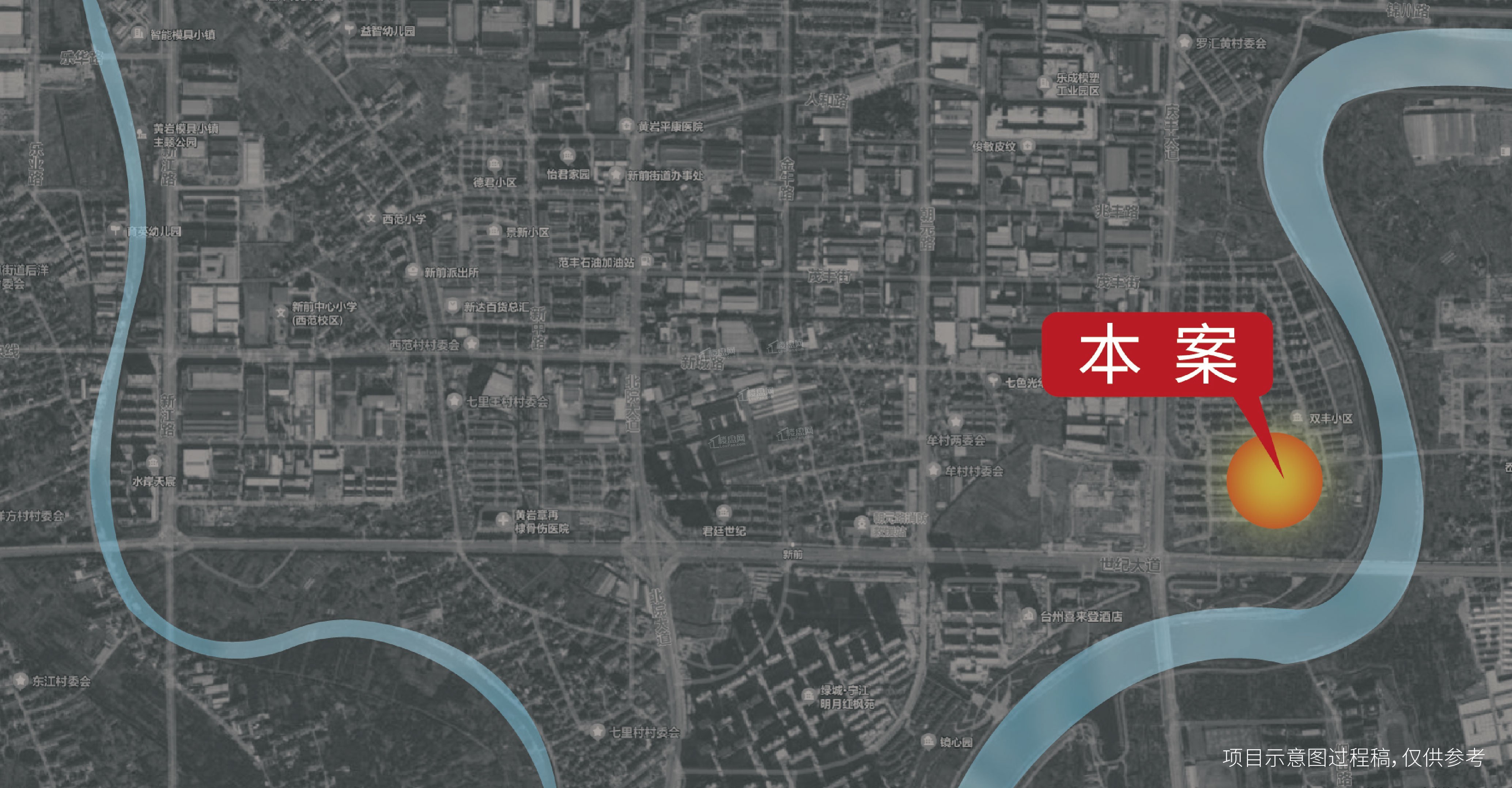新图·烟波朗月位置图