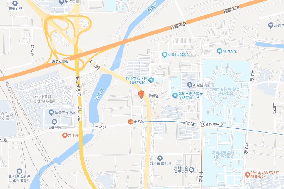 郑州招商时代映江河高清图