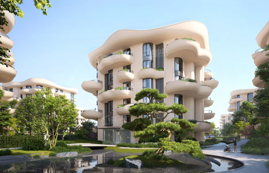 园林式住宅小区 铁建投城发·松苑绿化率为35%