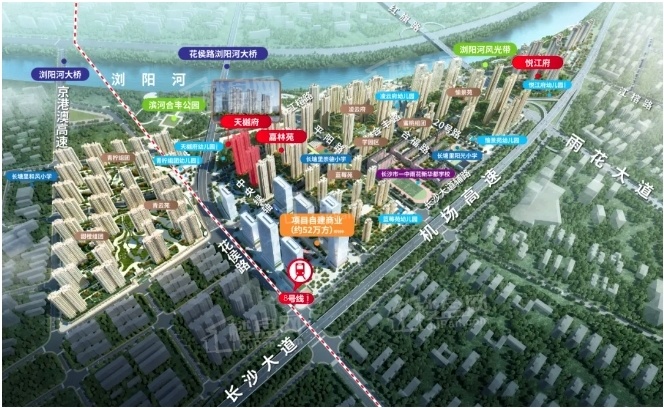 雨花尚东湾位置图