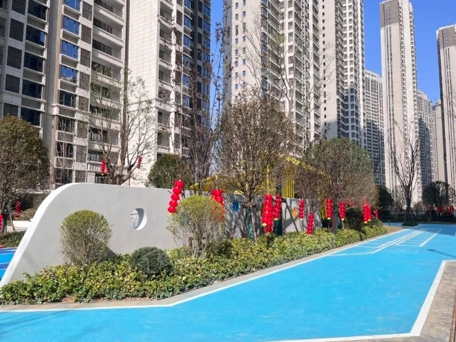 雨花尚东湾实景图