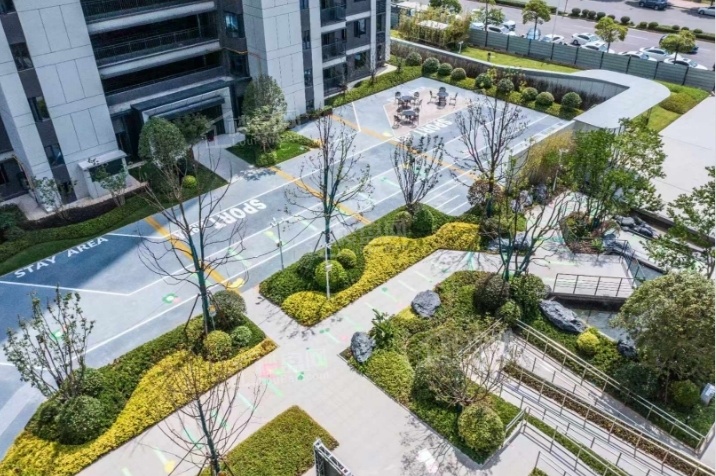 麓谷城市公园实景图