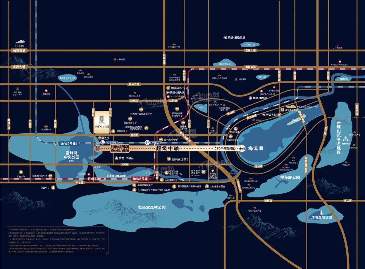 梦想中央公园位置图