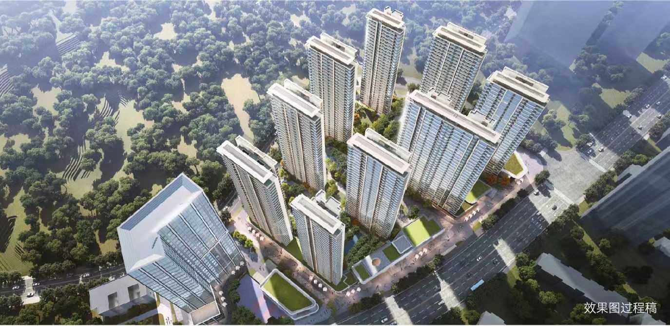 城发恒伟观江学府效果图