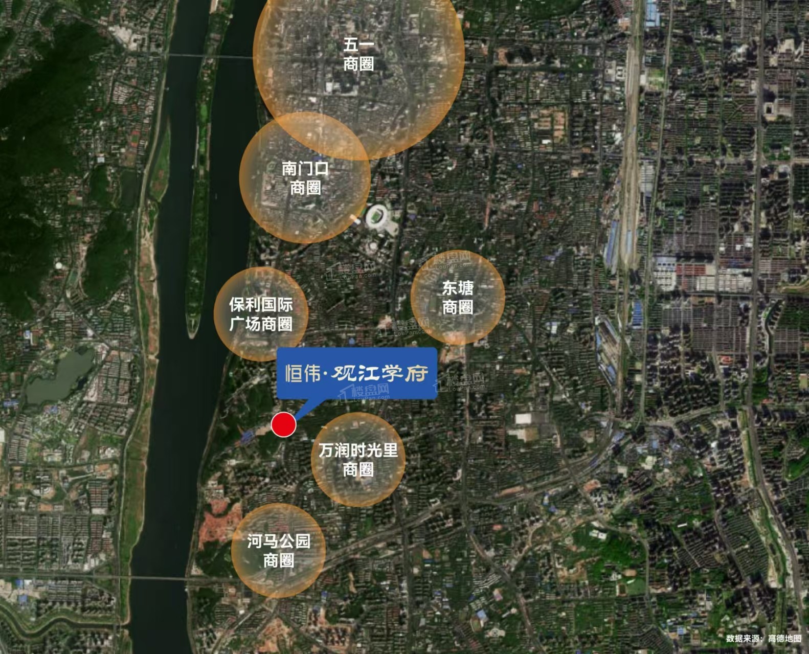 城发恒伟观江学府配套图