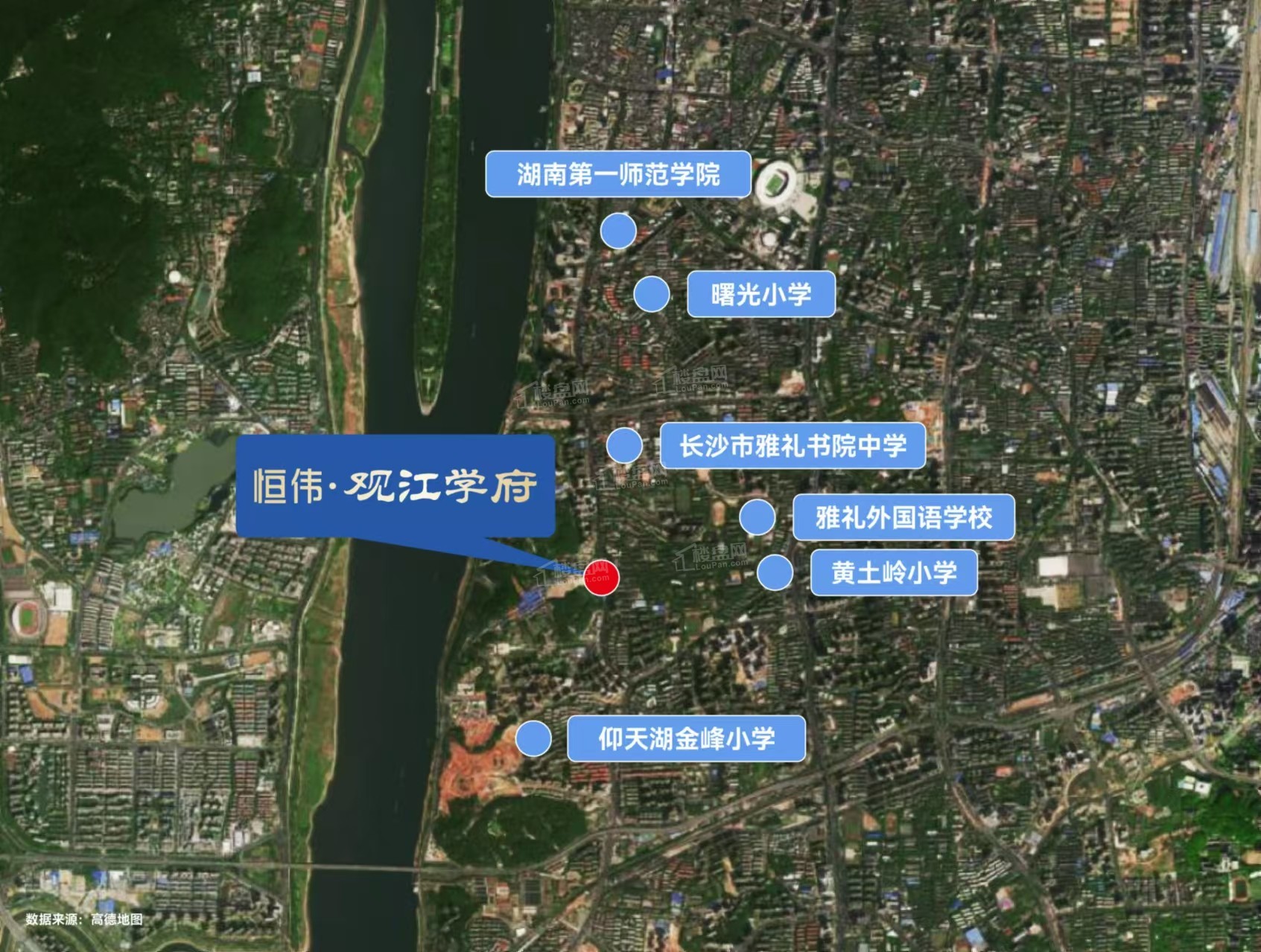 城发恒伟观江学府配套图