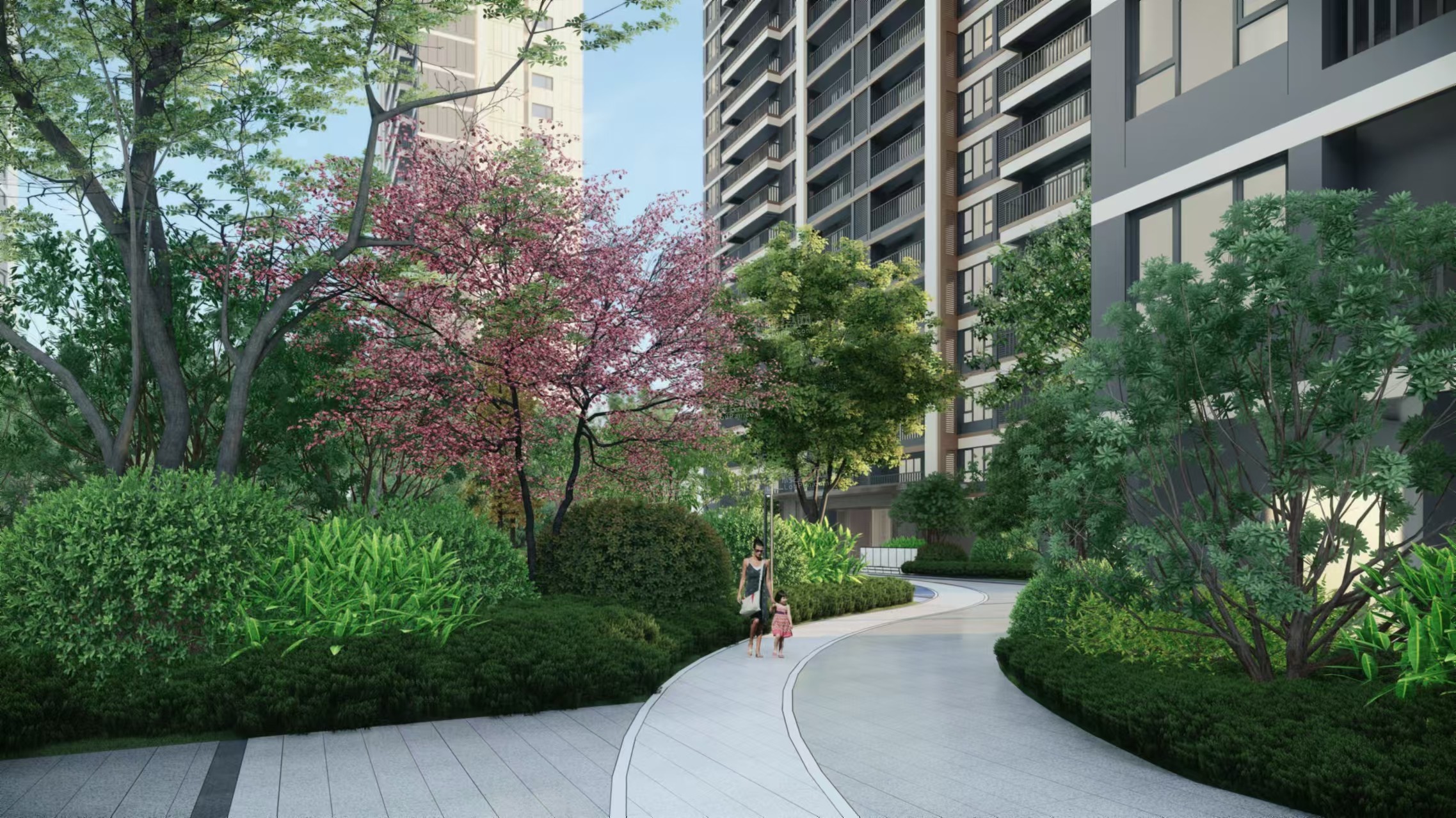 城发恒伟观江学府效果图