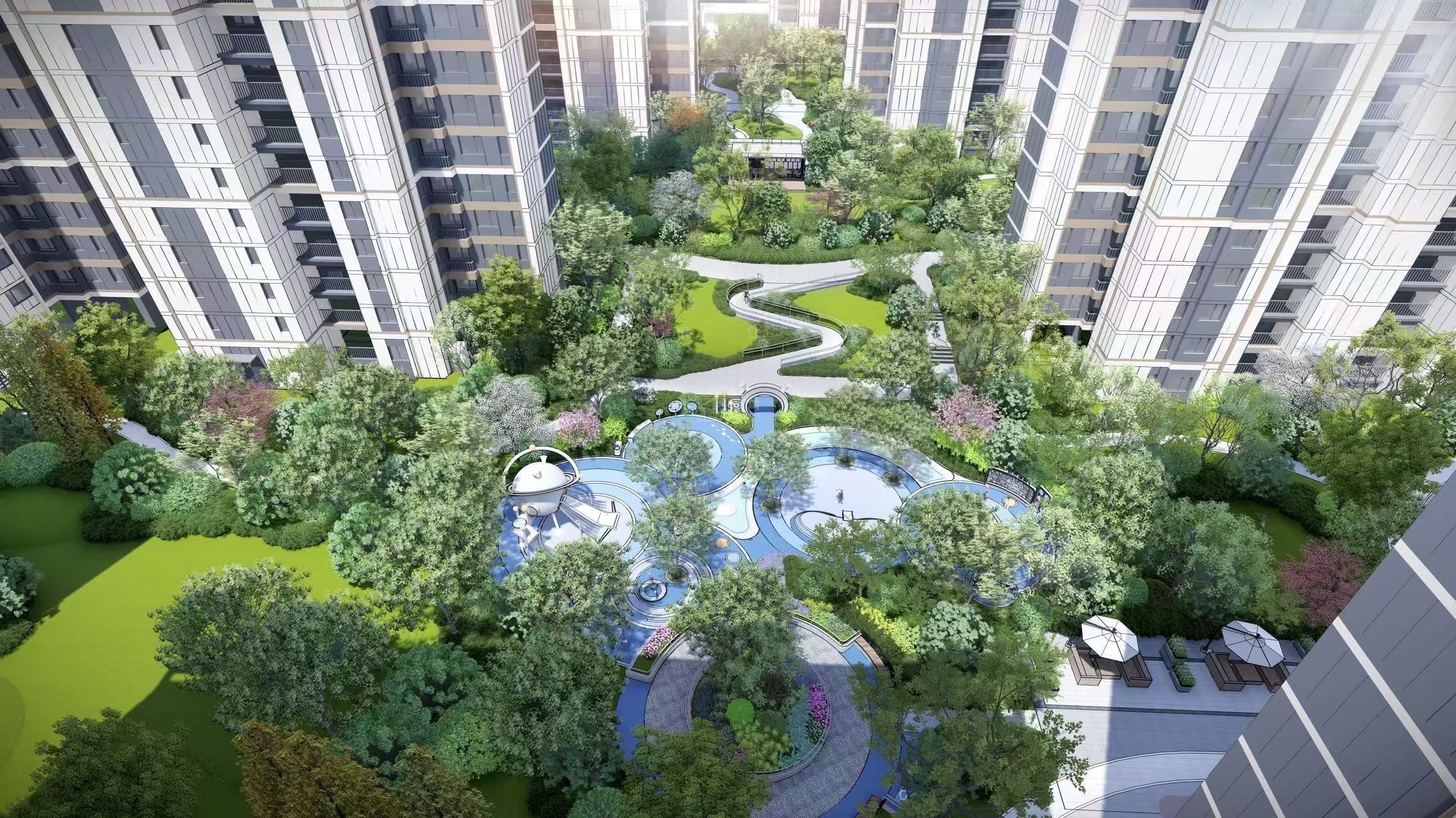 城发恒伟观江学府效果图