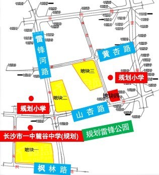 麓谷城市公园配套图