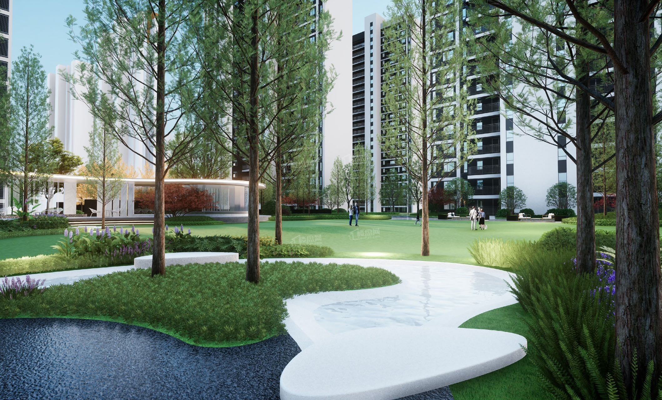 麓谷城市公园效果图