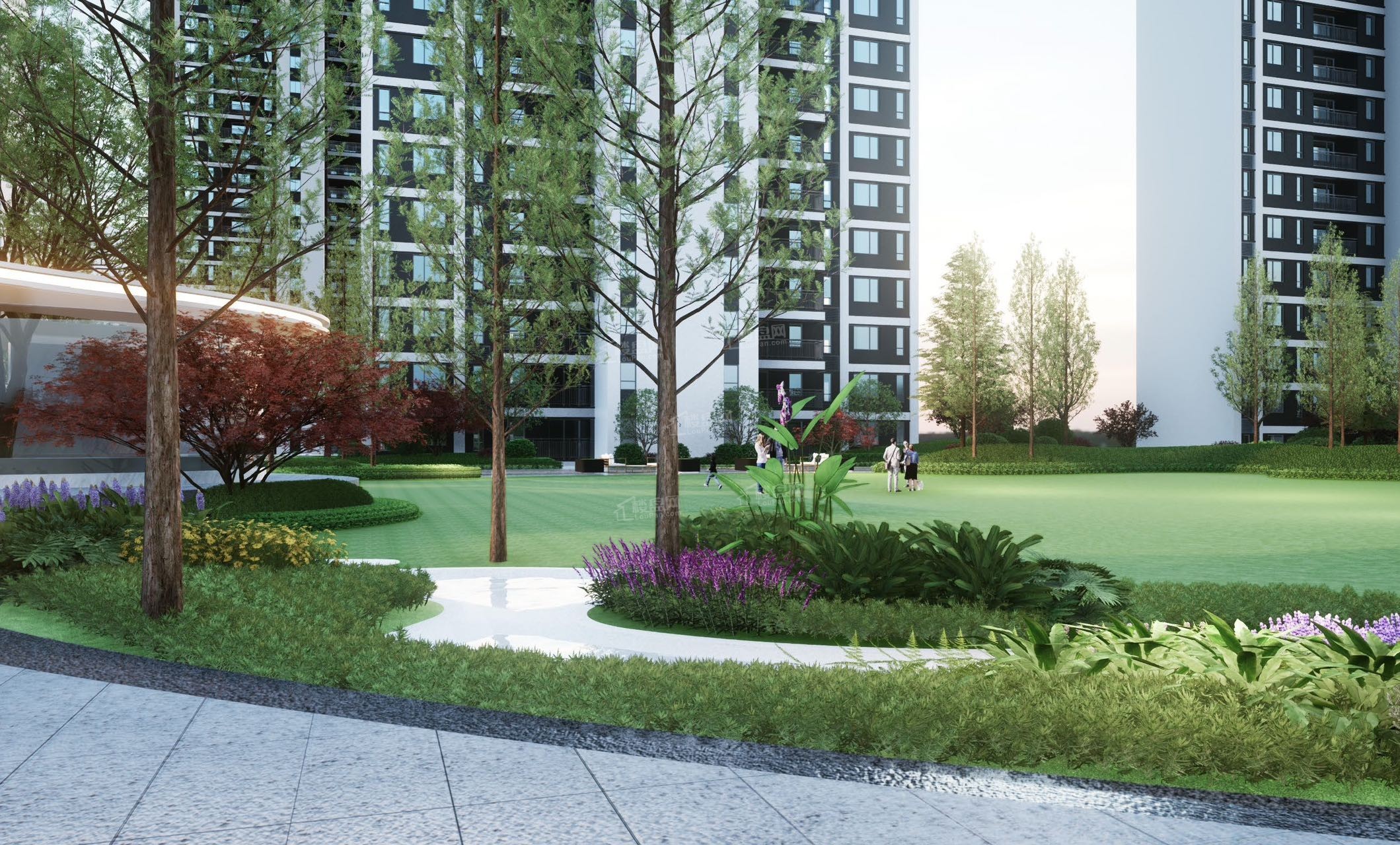 麓谷城市公园效果图