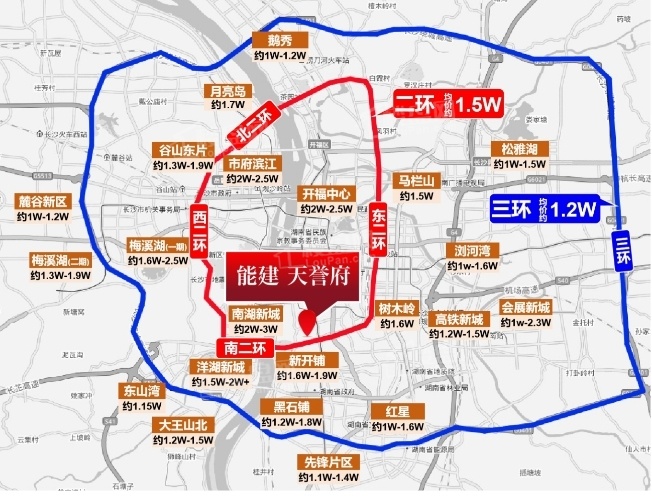 能建天誉府配套图