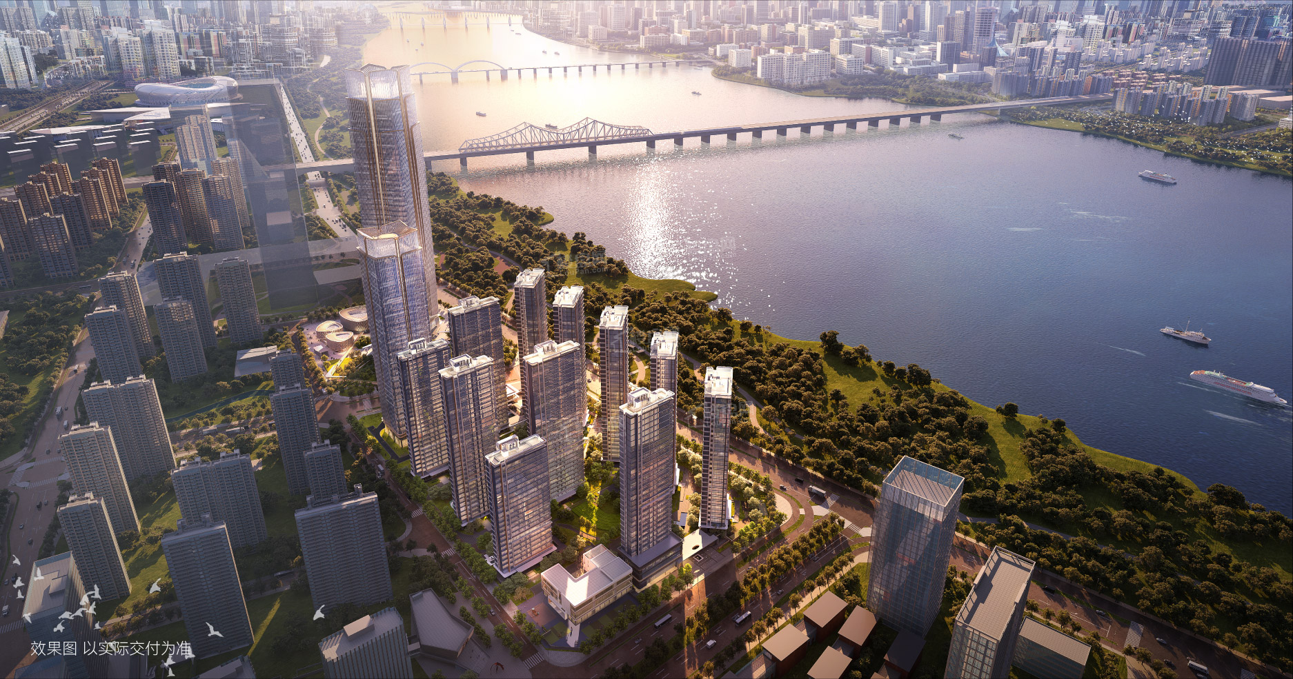 市政锦绣观澜效果图