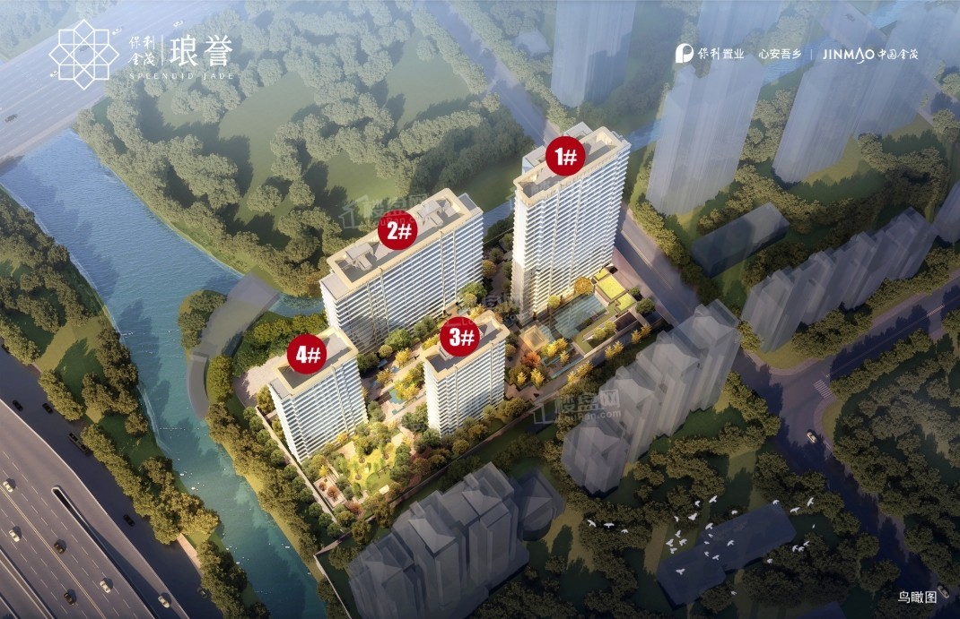 保利金茂琅誉效果图