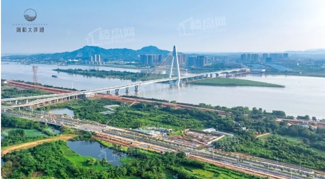 润和大泽湖效果图