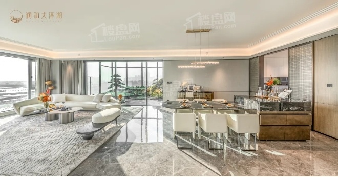 润和大泽湖效果图