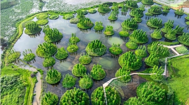 润和大泽湖效果图