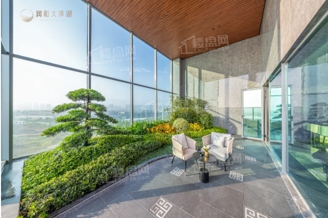 润和大泽湖效果图