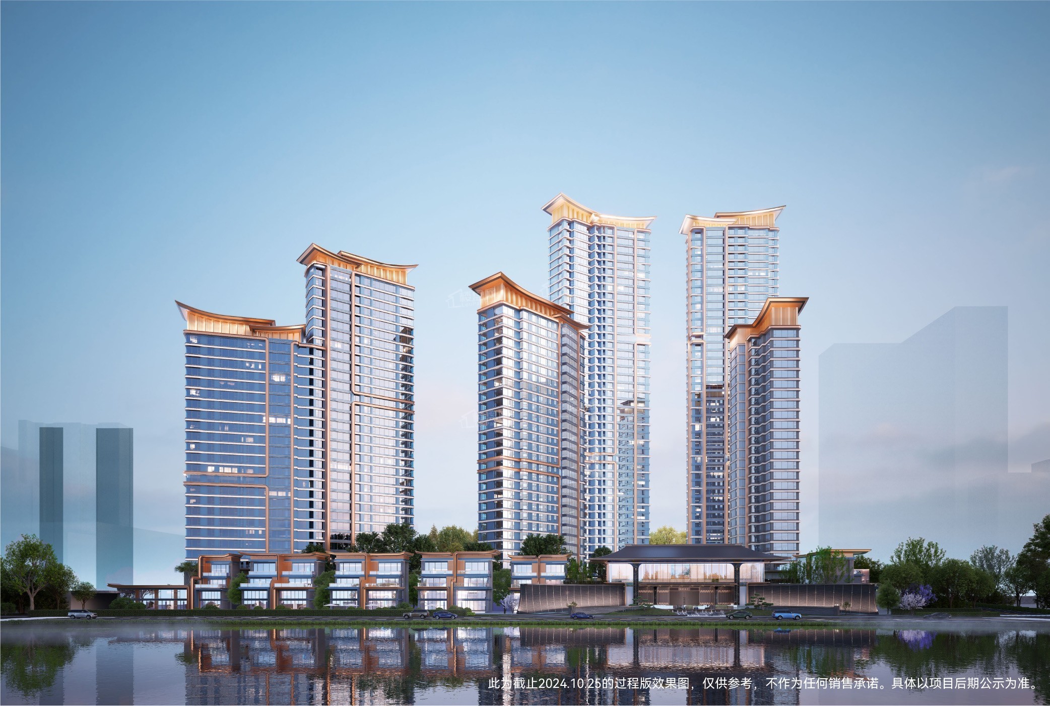 建发望湖效果图