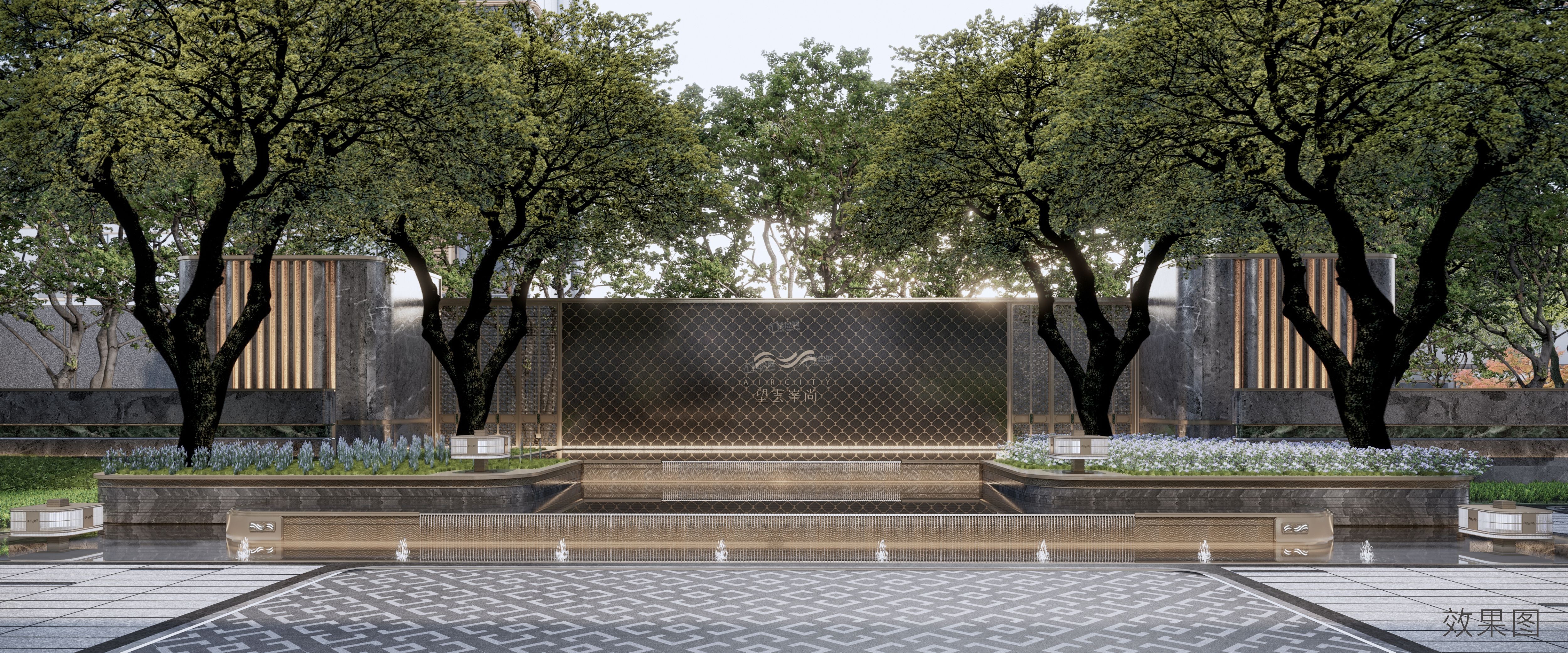 金辉望雲峯尚效果图