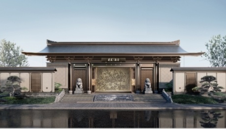 建发湾墅效果图