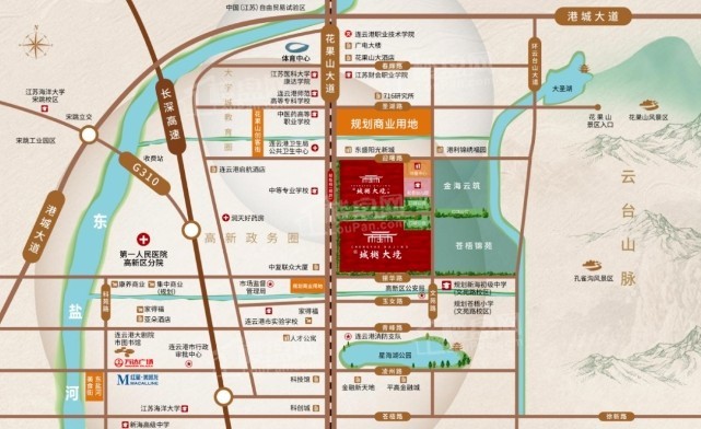 城樾大境位置图