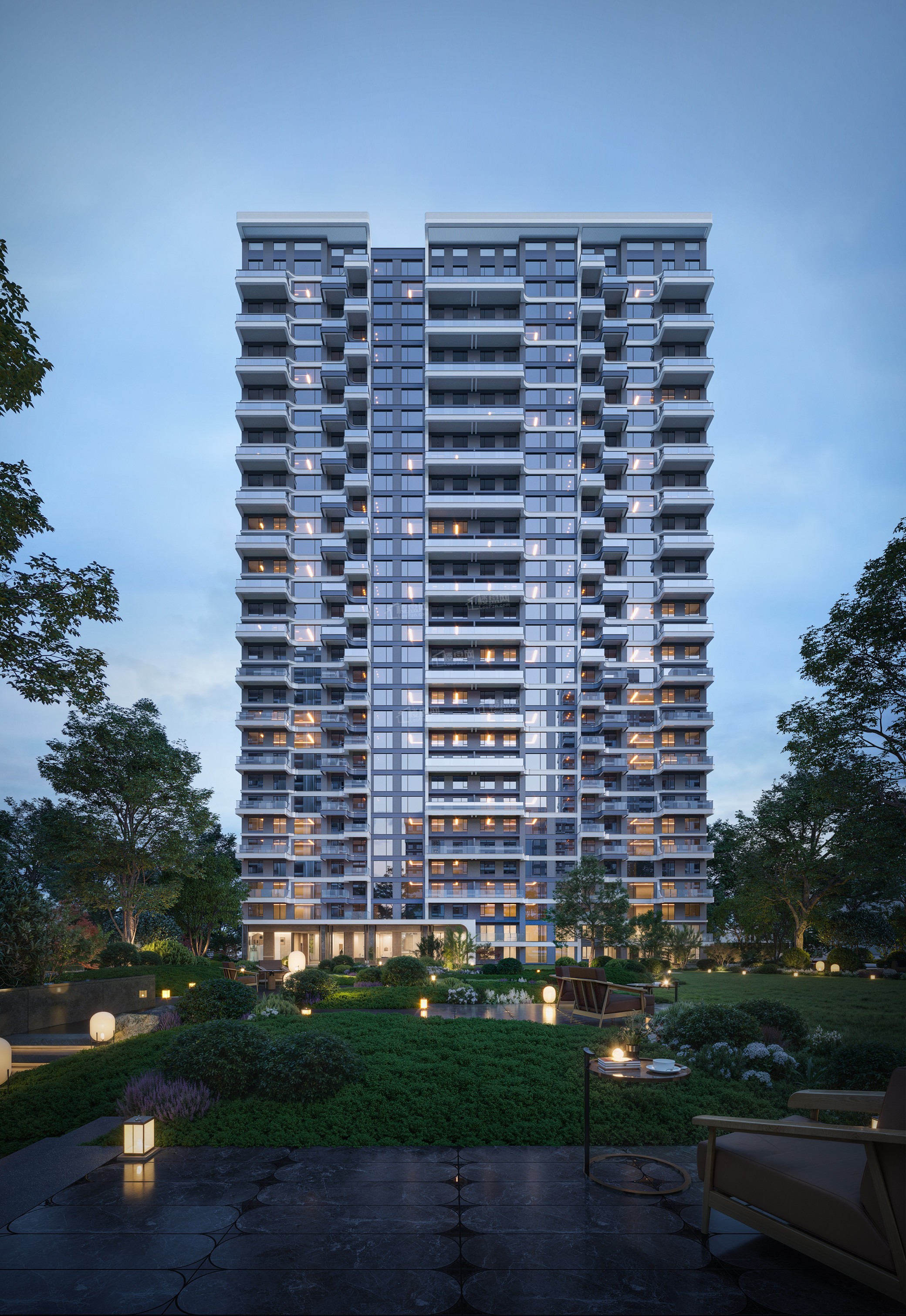 德通昆仑序效果图