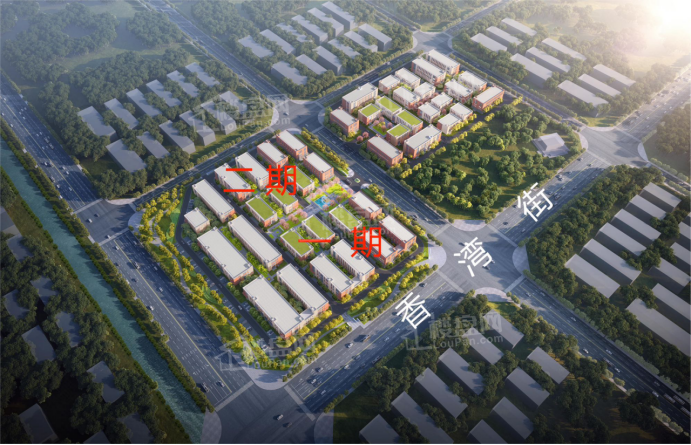 均和云谷.沈阳生命科技制造港效果图