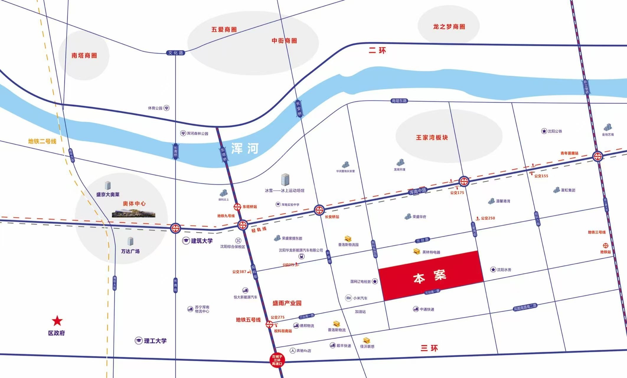 沈阳朗嘉安防科技产业园位置图