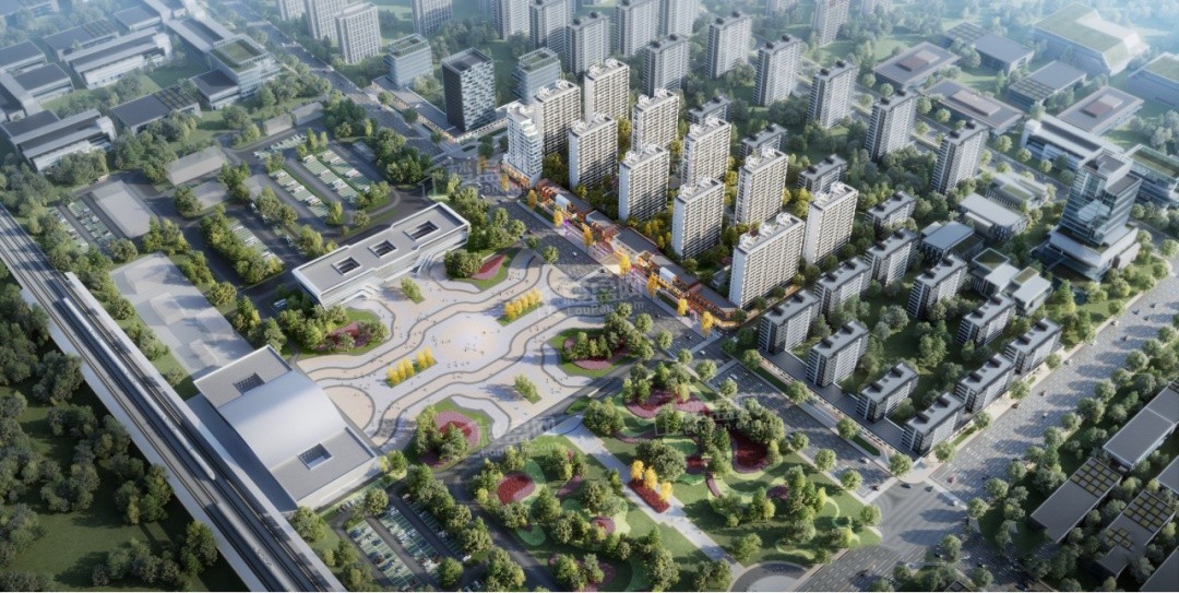 都会江来 效果图