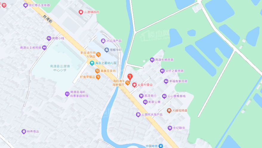 山海津雅园位置图
