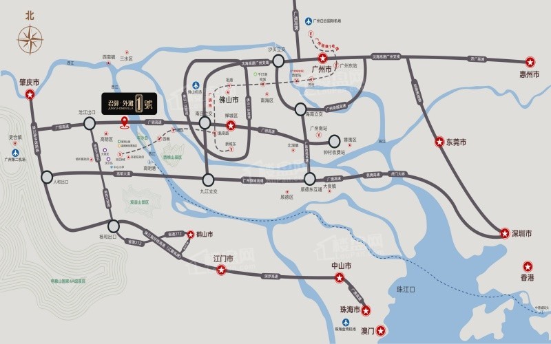 君御·外滩1号位置图