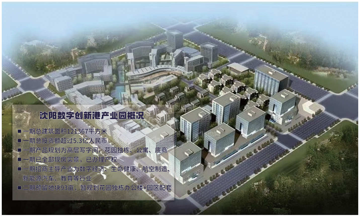 沈阳数字创新港产业园效果图