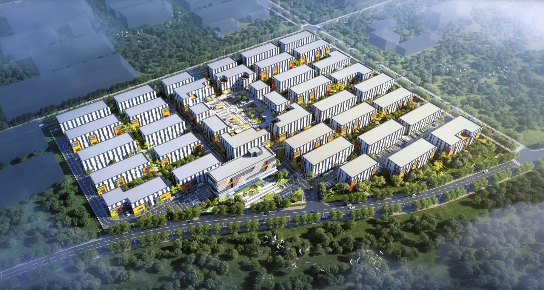 亚羽奥（浑南)科创制造港效果图