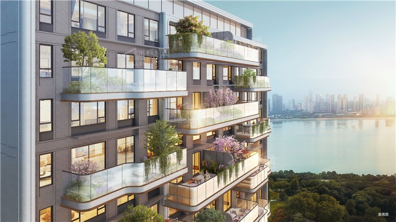 华宇春江明月效果图