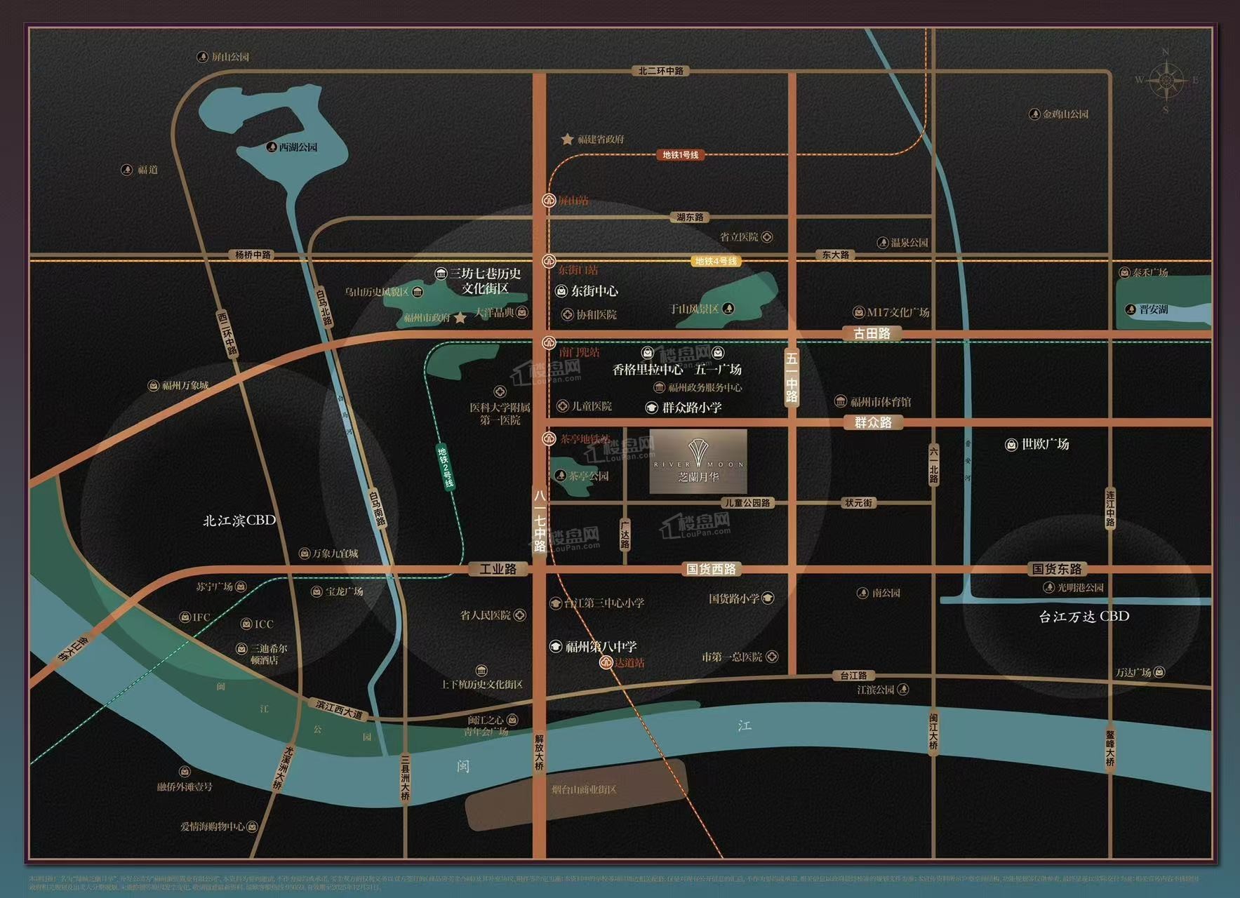 绿城芝蘭月华位置图