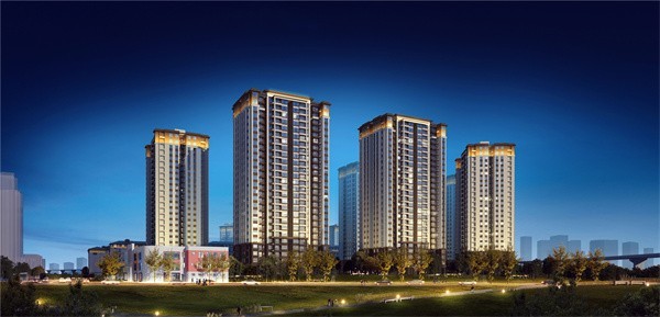 蓝光鹭湖长岛效果图