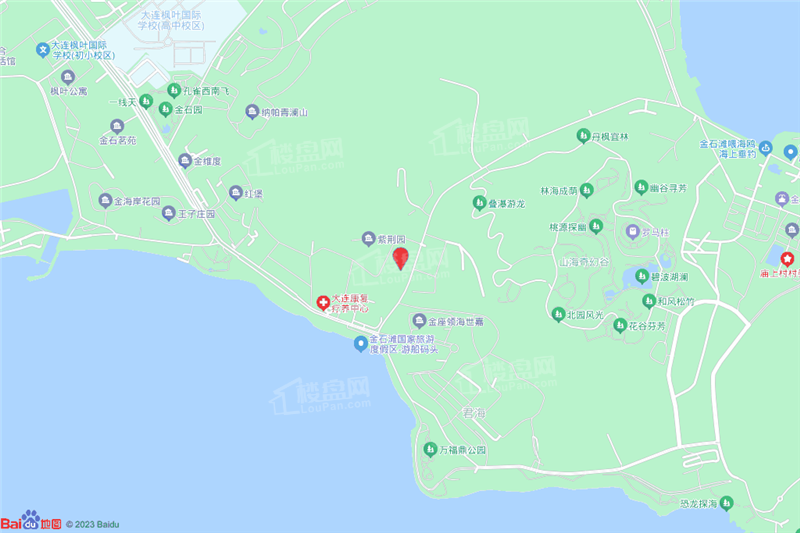 纳帕·银滩小镇位置图