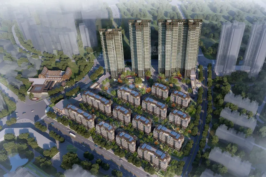 唐樾青山东方源林效果图