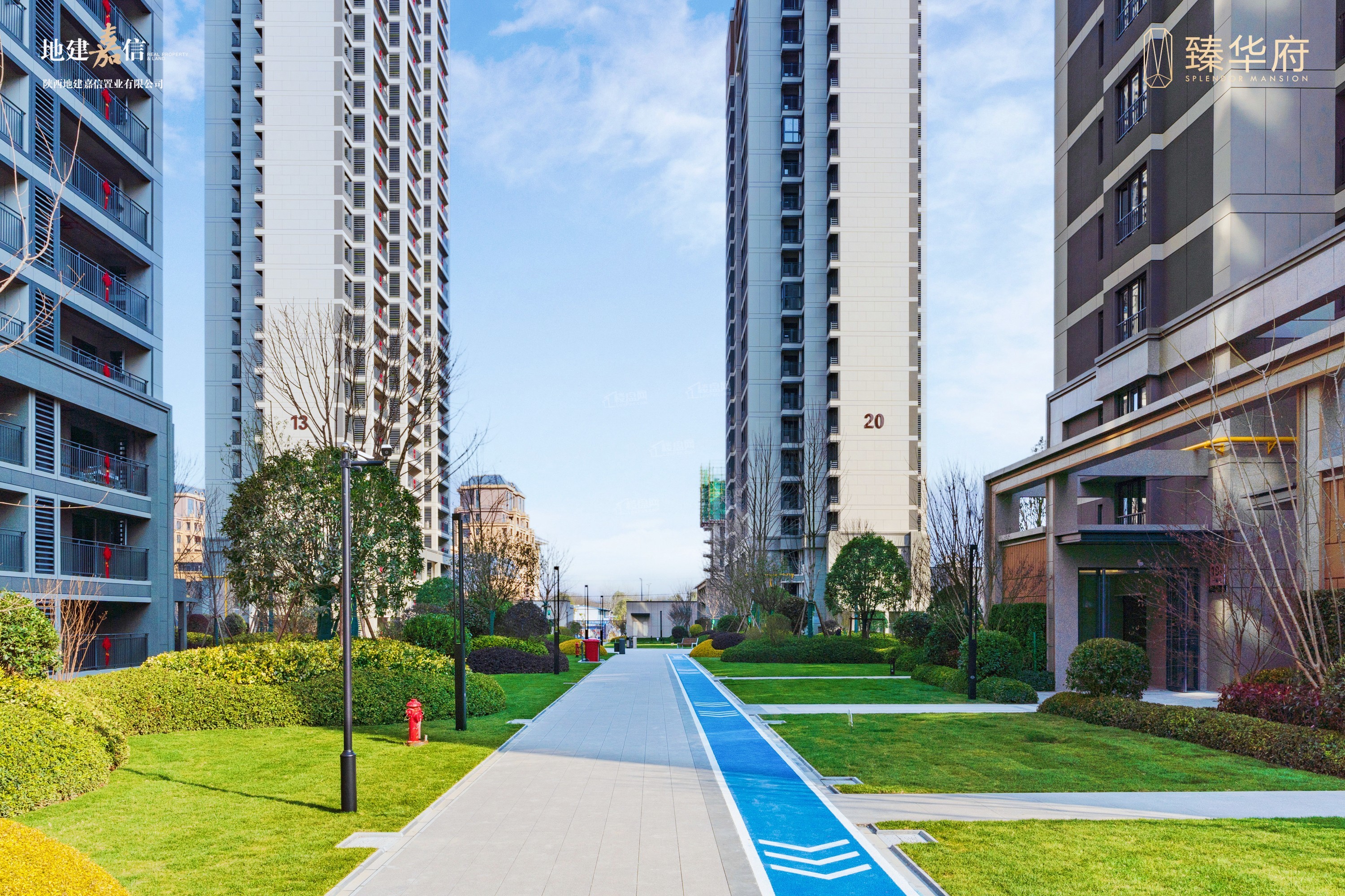 地建嘉信·臻华府实景图